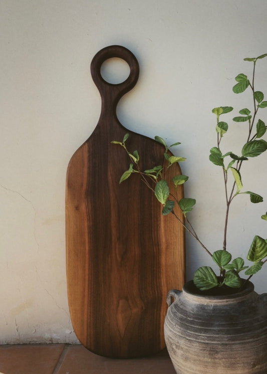 Walnut Round Handle